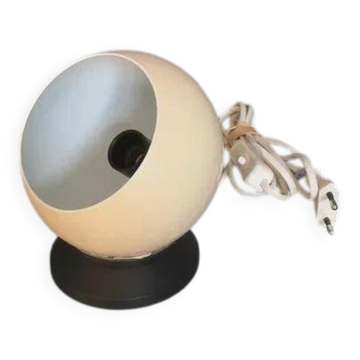 Lampe Abo Randers Eye Ball par Jørgen Berthel, crème, Danemark, années 1960.