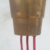 Mid-century chandelier in red acrylic glass from stilux milano