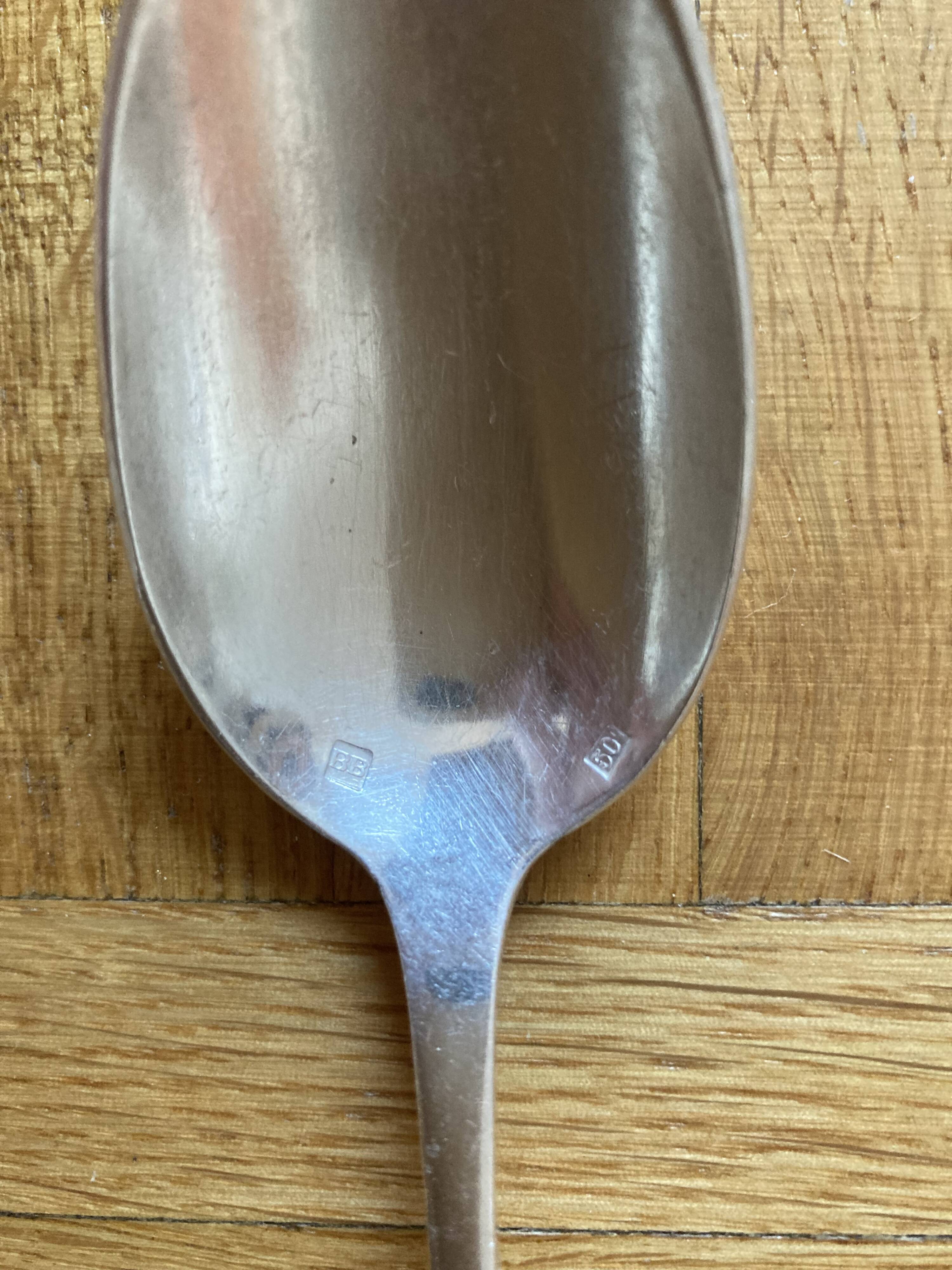 Bouillet Bourdelle silver-plated dessert cutlery