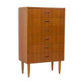 Commode en teck des années 60