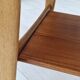 1970s, Danish design, folding sofa table, teak and oak wood