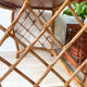 Vintage trundle tables in bamboo and rattan