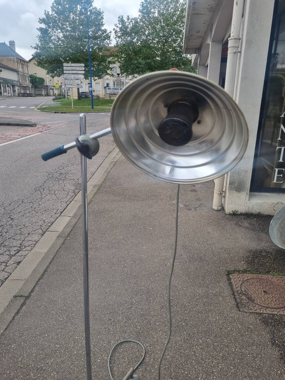 Rare antique medical lamp by Paul Rimé.