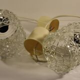 Pair of transparent portable lamps
