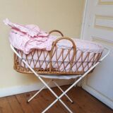 Old rattan basket