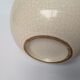 Vase boule céramique craquelée