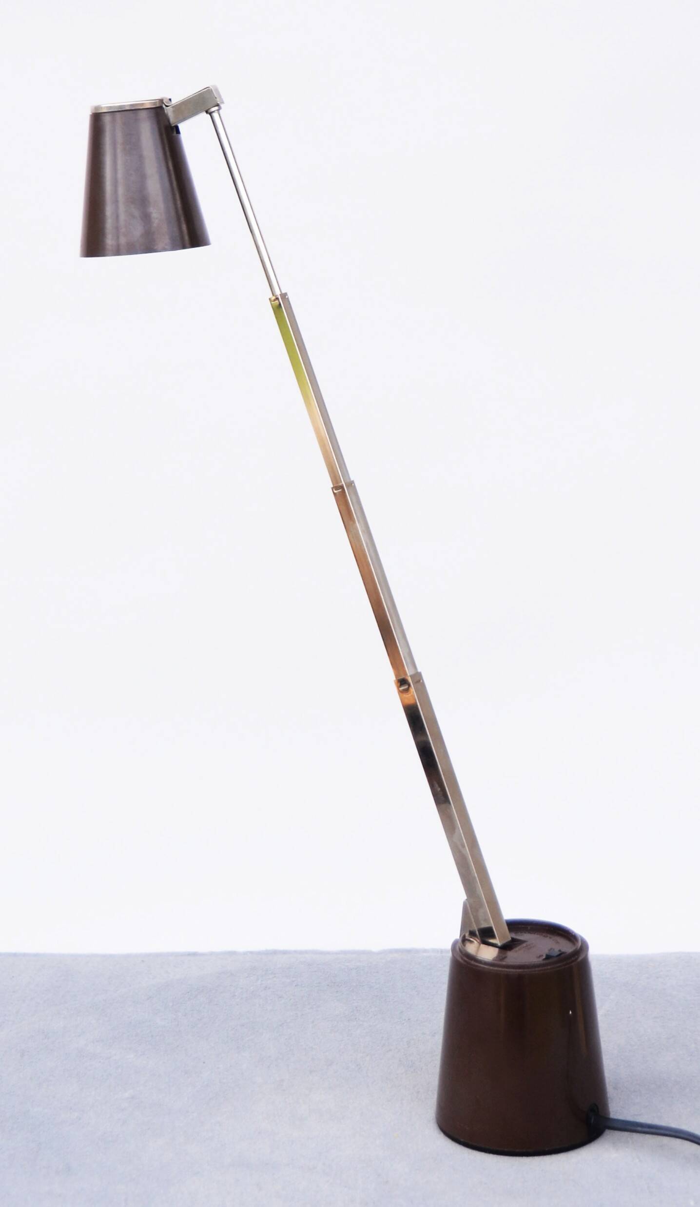 Lampe de bureau ou applique murale télescopique Brawn par Koch Creations - années 1960