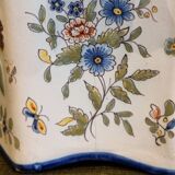 Cache pot faience rouen xixeme