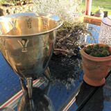 Brass /vintage tripod champagne bucket