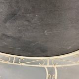 Table d'appoint vintage en fer forgé du milieu du siècle, années 1950