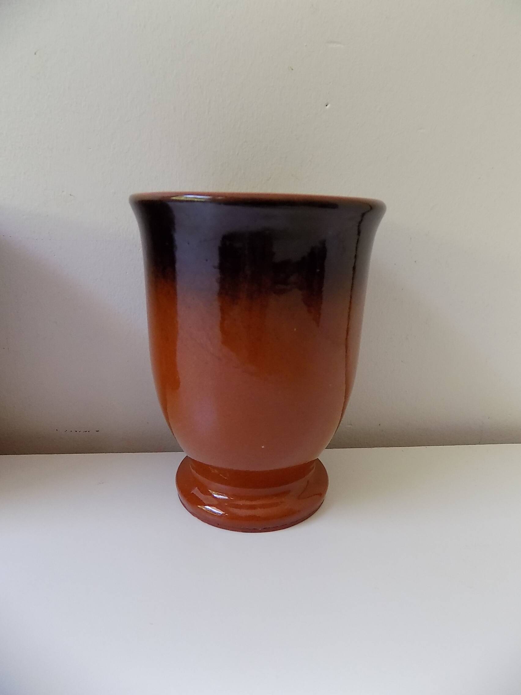 4 tasses en grès (10cm) vintage