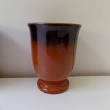 4 vintage stoneware cups (10cm)