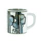Ceramic mug, Danish design, 1975, designer: Bodil Buch, manufacturer: Royal