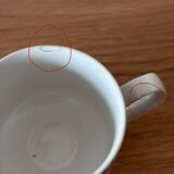 Vintage set of 4 Spanish Pontesa porcelain cups and saucers