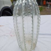 Vase année 60 en verre granité