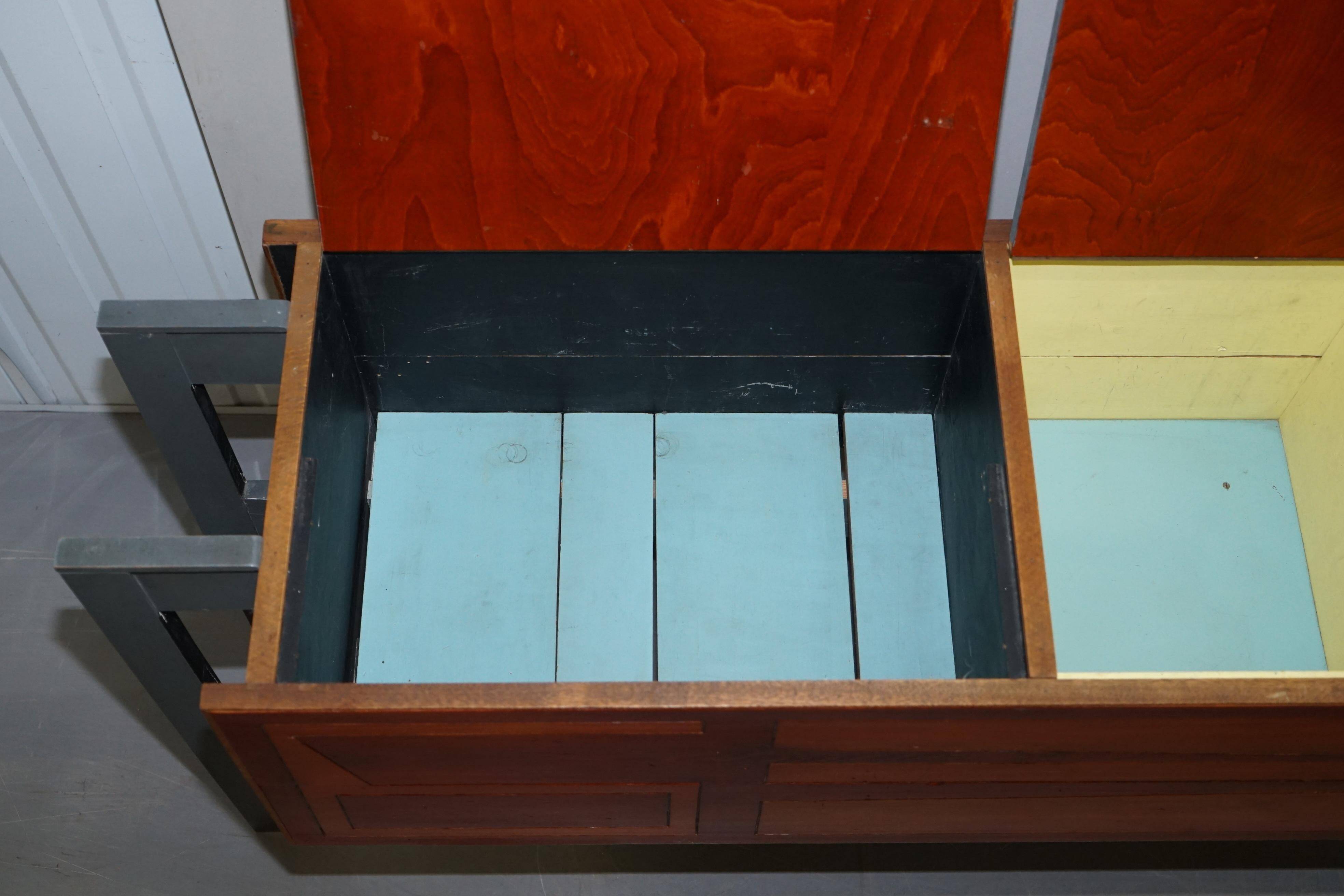 Unique Custom Modern Buffet with Doors Opening Upwards