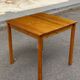 Table à manger scandinave de cuisine carrée en bois massif 75cm