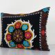 Vintage embroidered cushion cover 46x64 cm