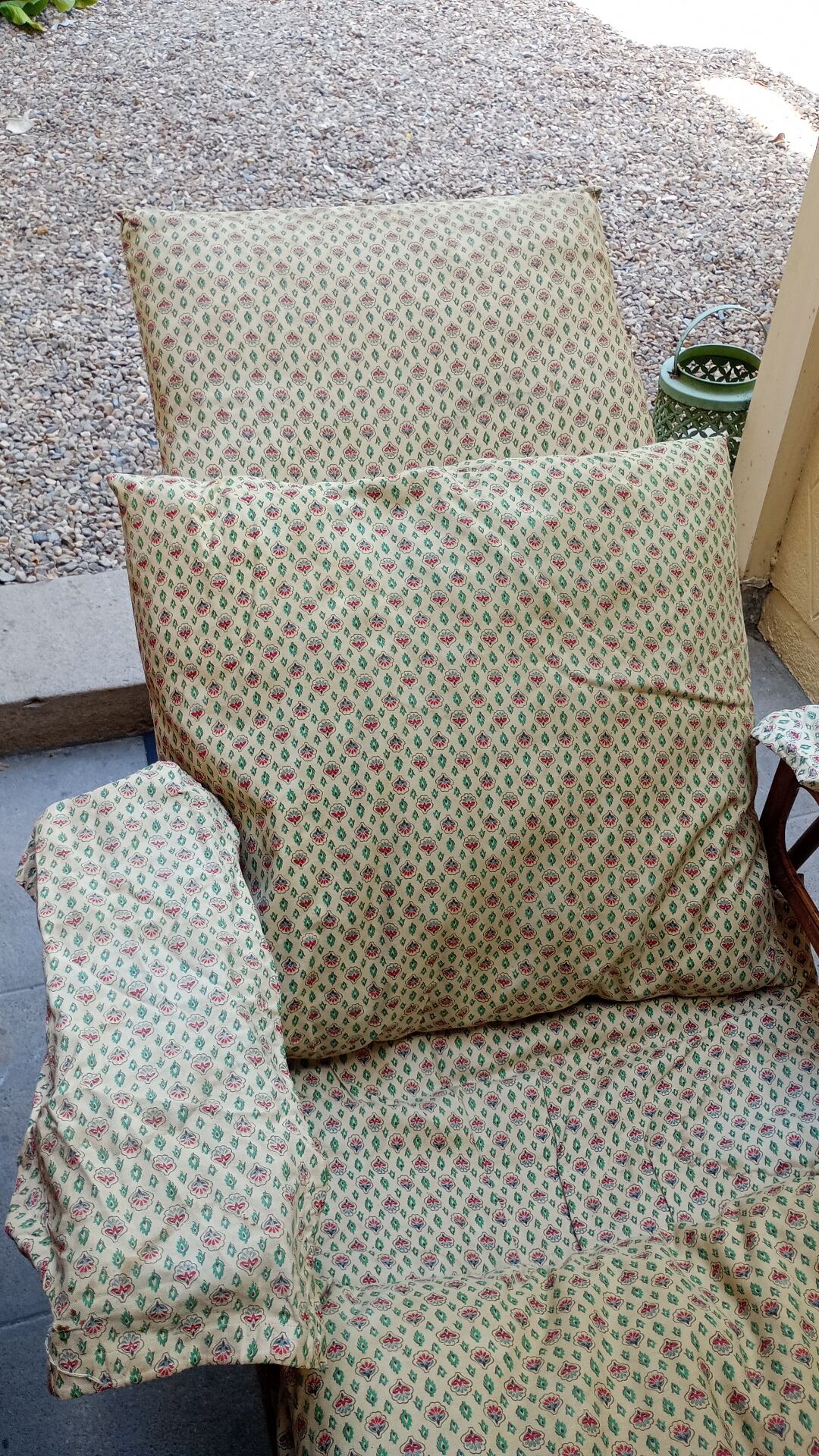 Antique chaise longue