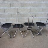 4 Folding chairs by Niels Gammelgaard for Ikea