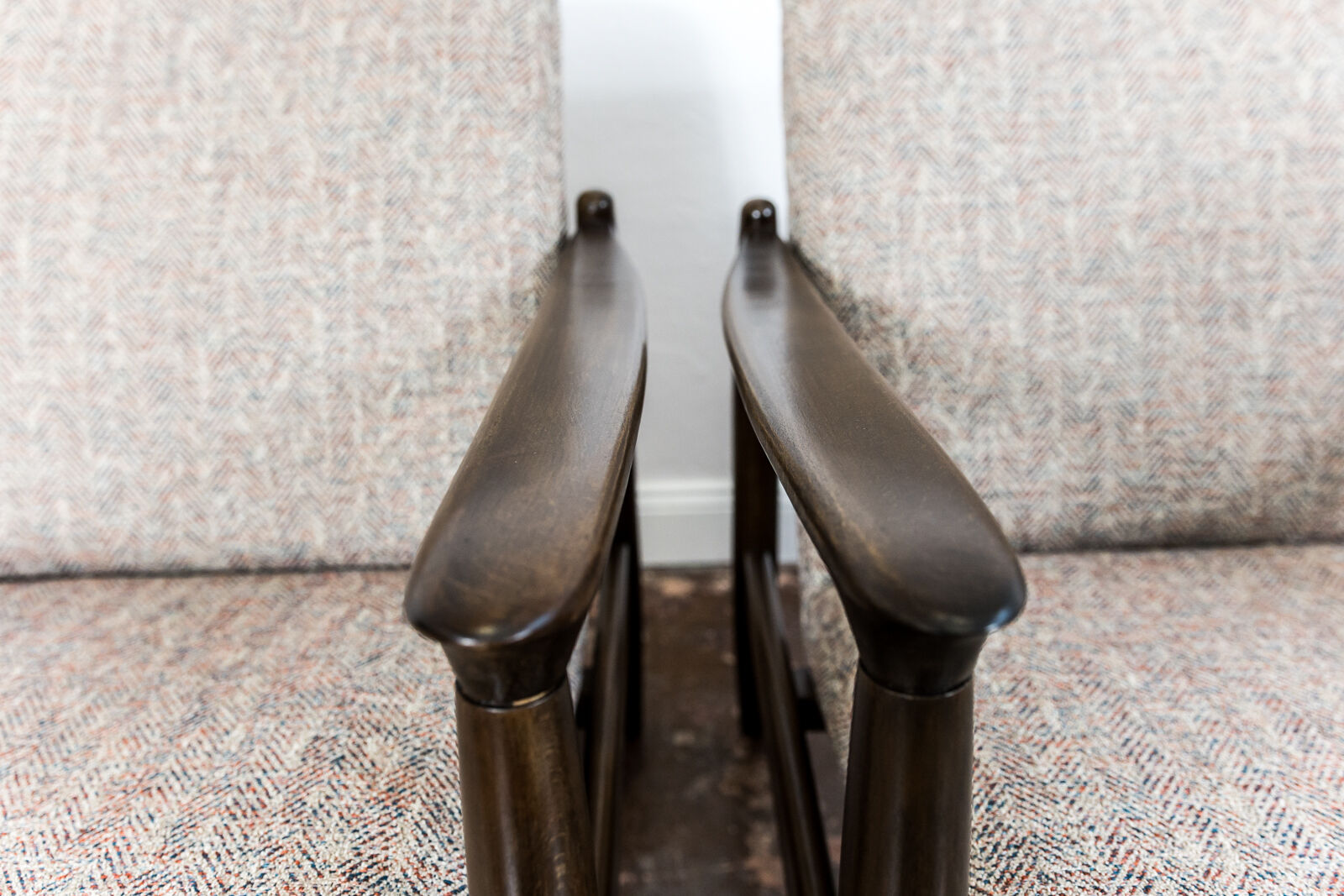 Paire de fauteuils GFM-64 par Edmund Homa Années 1960