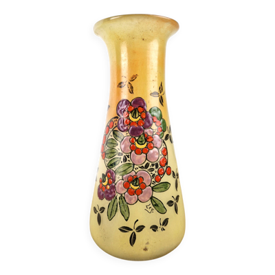 Vase art nouveau signé LEG ( Legras)
