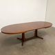 Vintage Baumann extendable table – 2 integrated extensions, 1960s