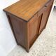 Parisian sideboard with vintage sliding doors 50's