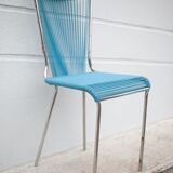 Vintage blue scoubidou chai