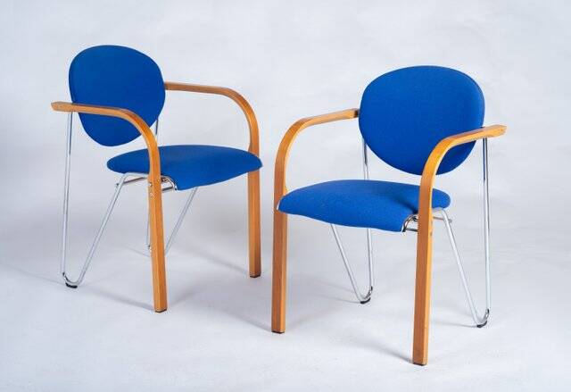 Stackable Chairs by Four Design, Denmark, 1980s, Set of 6