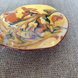 Glazed terracotta salad bowl