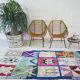 Tapis boucherouite 118x228cm