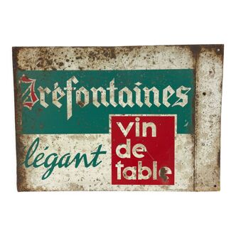 Double-sided Préfontaine painted sheet metal