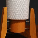 Mid century rocket desk lamp by Drevo Humpolec, Czechoslovakia, 1960´s