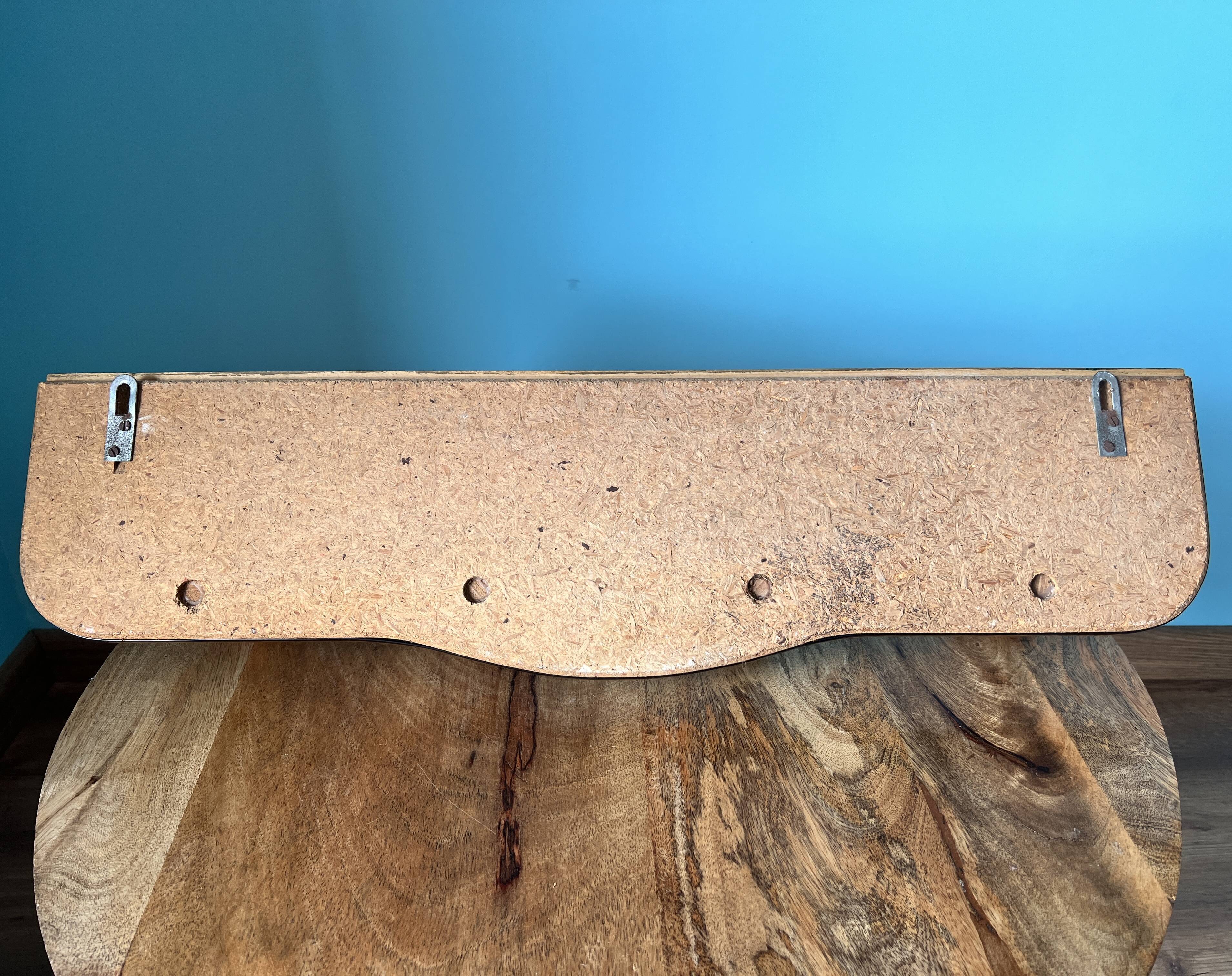 Coat rack vintage with repisa 60s-70s