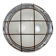 Industrial Grey Wall Light with Milk Glass from Elektrosvit, 1970s