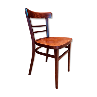 Mahogany bistro chair