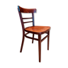 Mahogany bistro chair