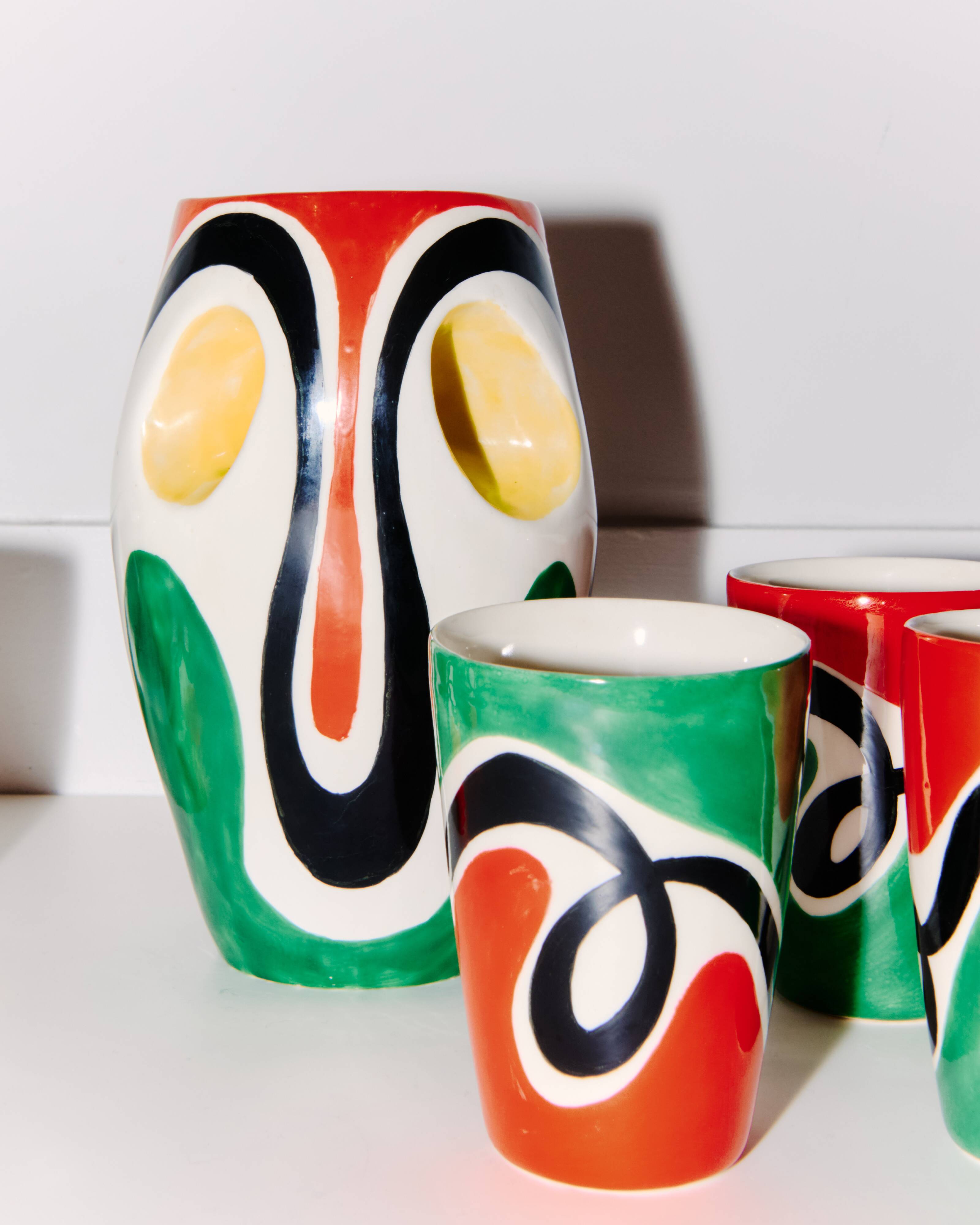 Roland Brice, Table service (carafe and glasses)