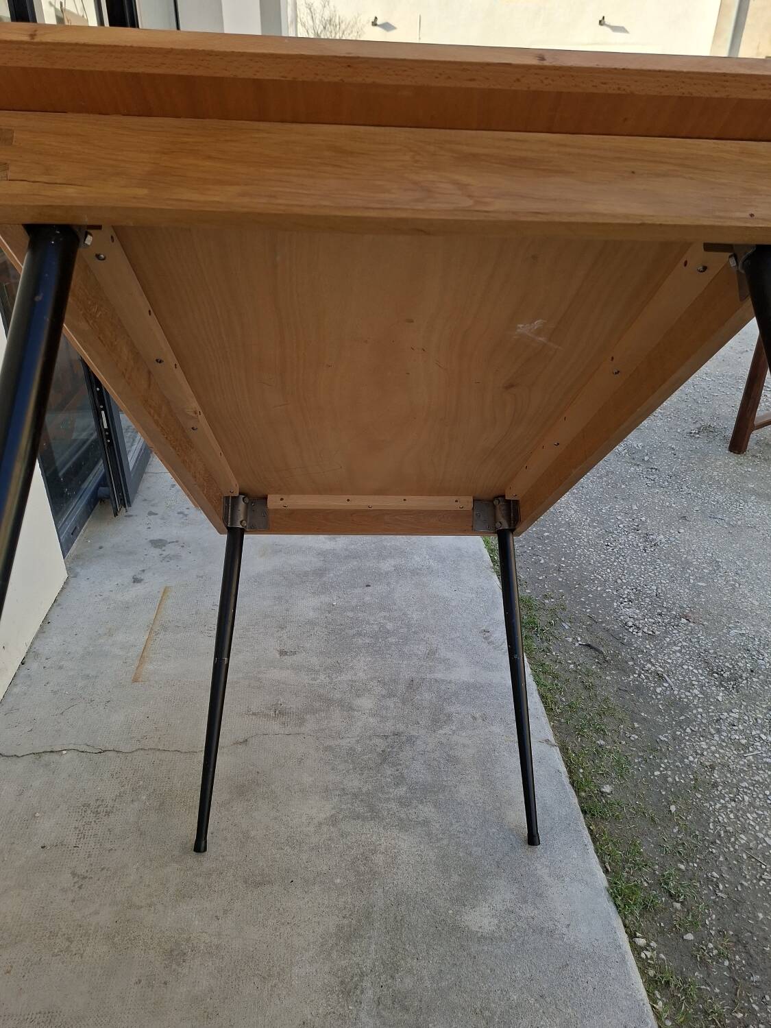 Table de repas vintage année 1960