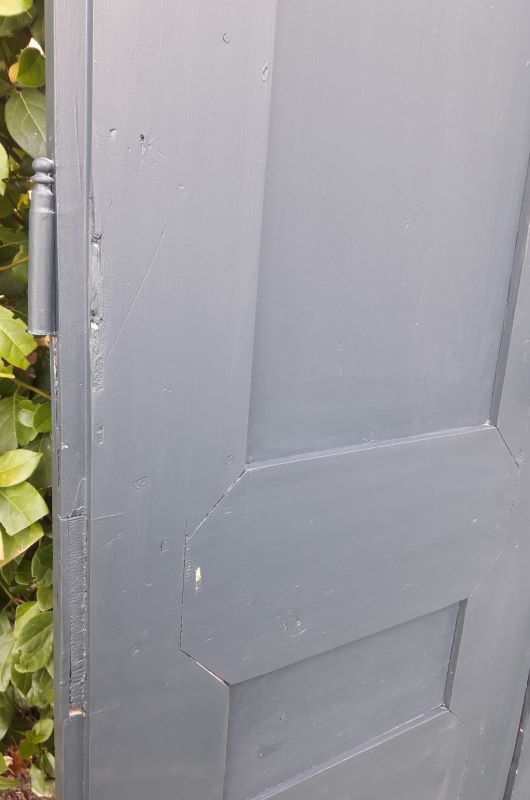 Paire de portes 222x97,5cm de placard