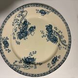 Art Nouveau plates Sarreguemine Royat