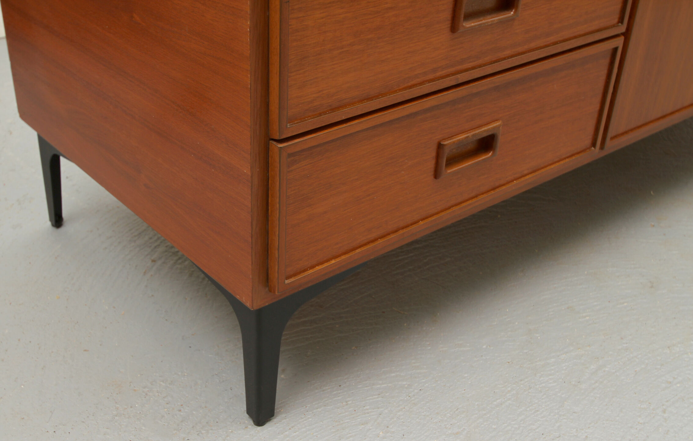 1960s sideboard in teak and formica