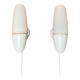 Mid-Century Modern German Ceramic 6065 Sconce by Wilhelm Wagenfeld for Lindner, 1950s, Set of 2