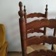 Four mulched chairs Provencal style