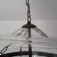 Glass and metal hanging