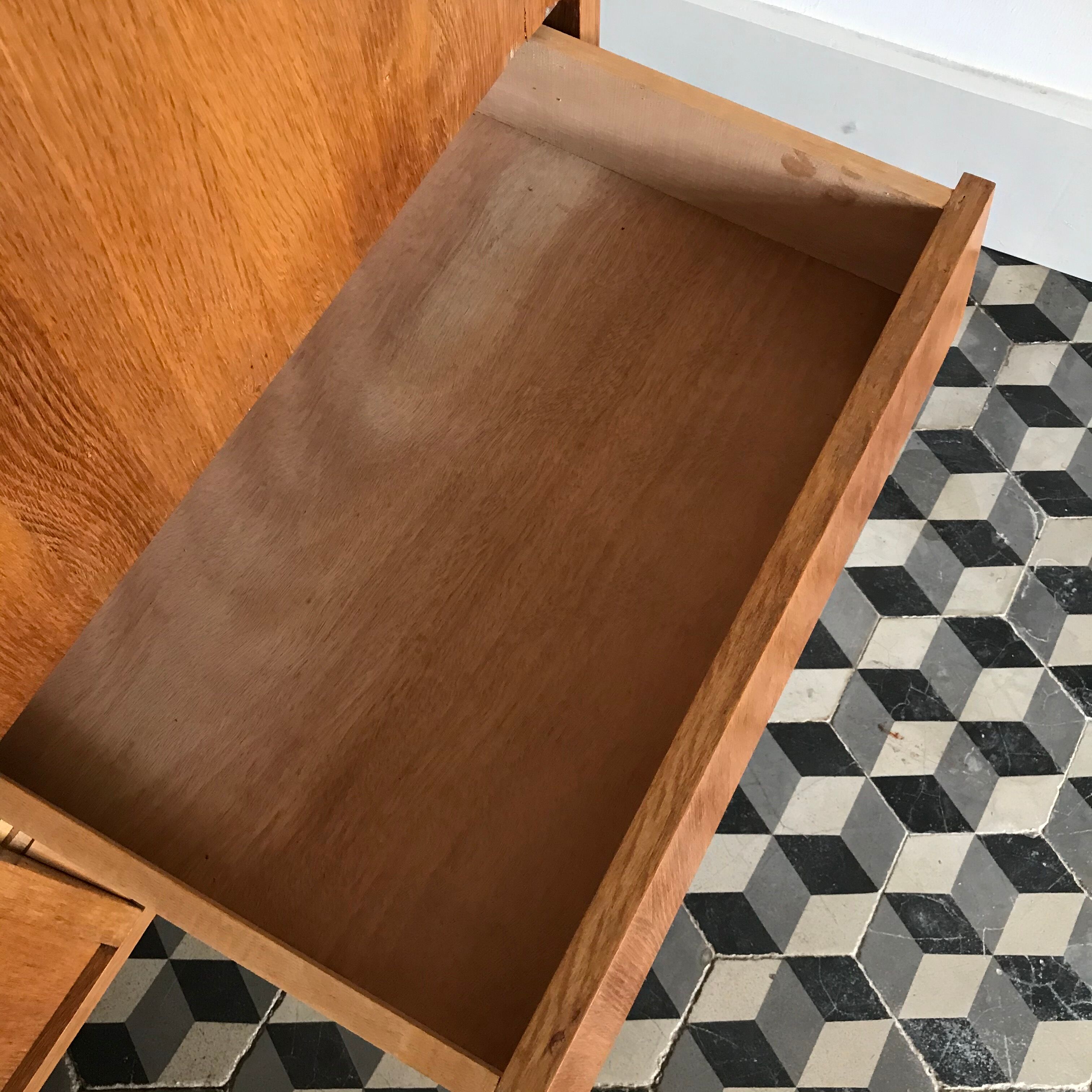 Vintage wooden sideboard