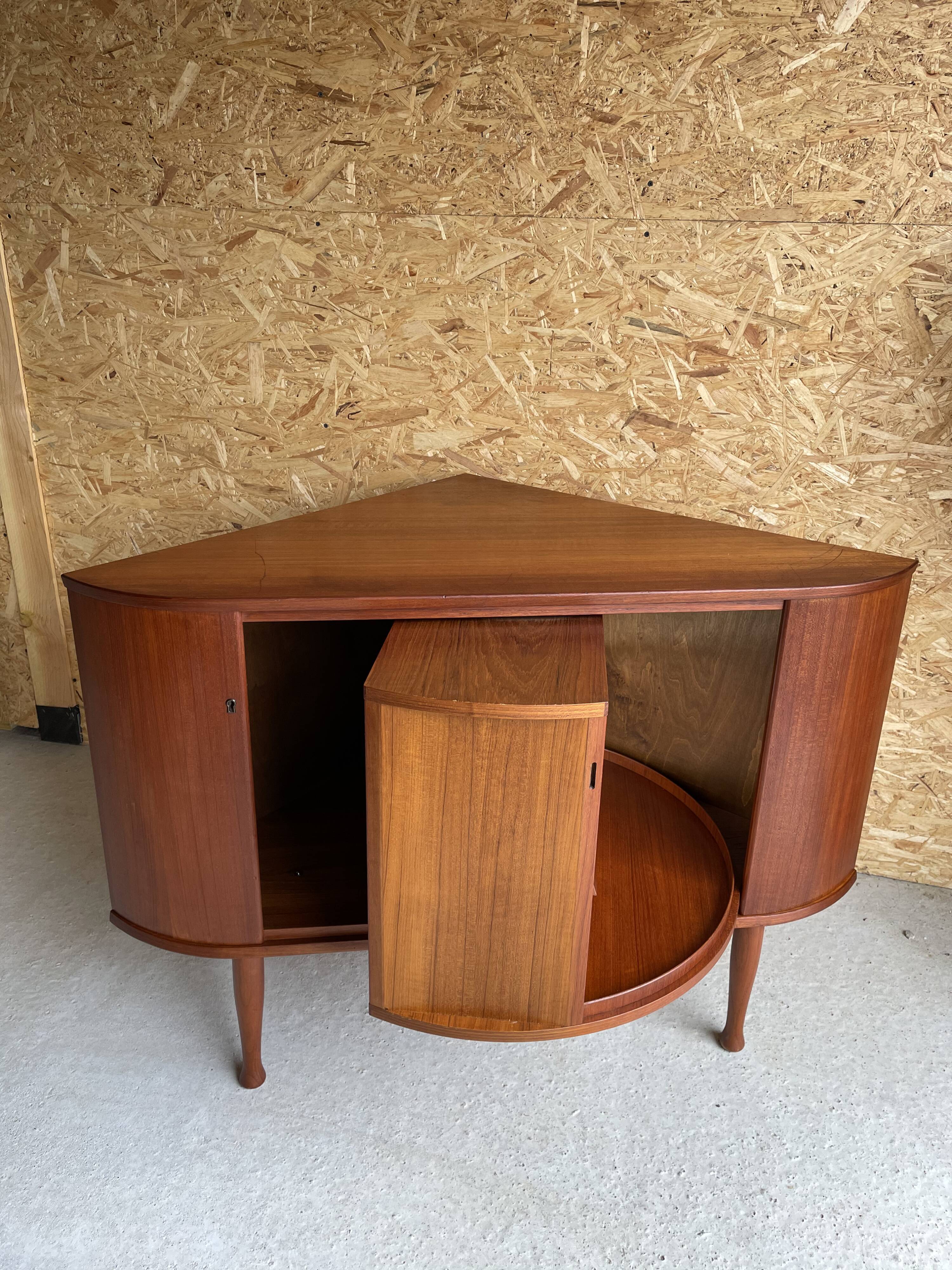 Torbjorn Afdal teak bar furniture 1960