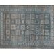 Vintage Turkish handmade rug 222x301 cm