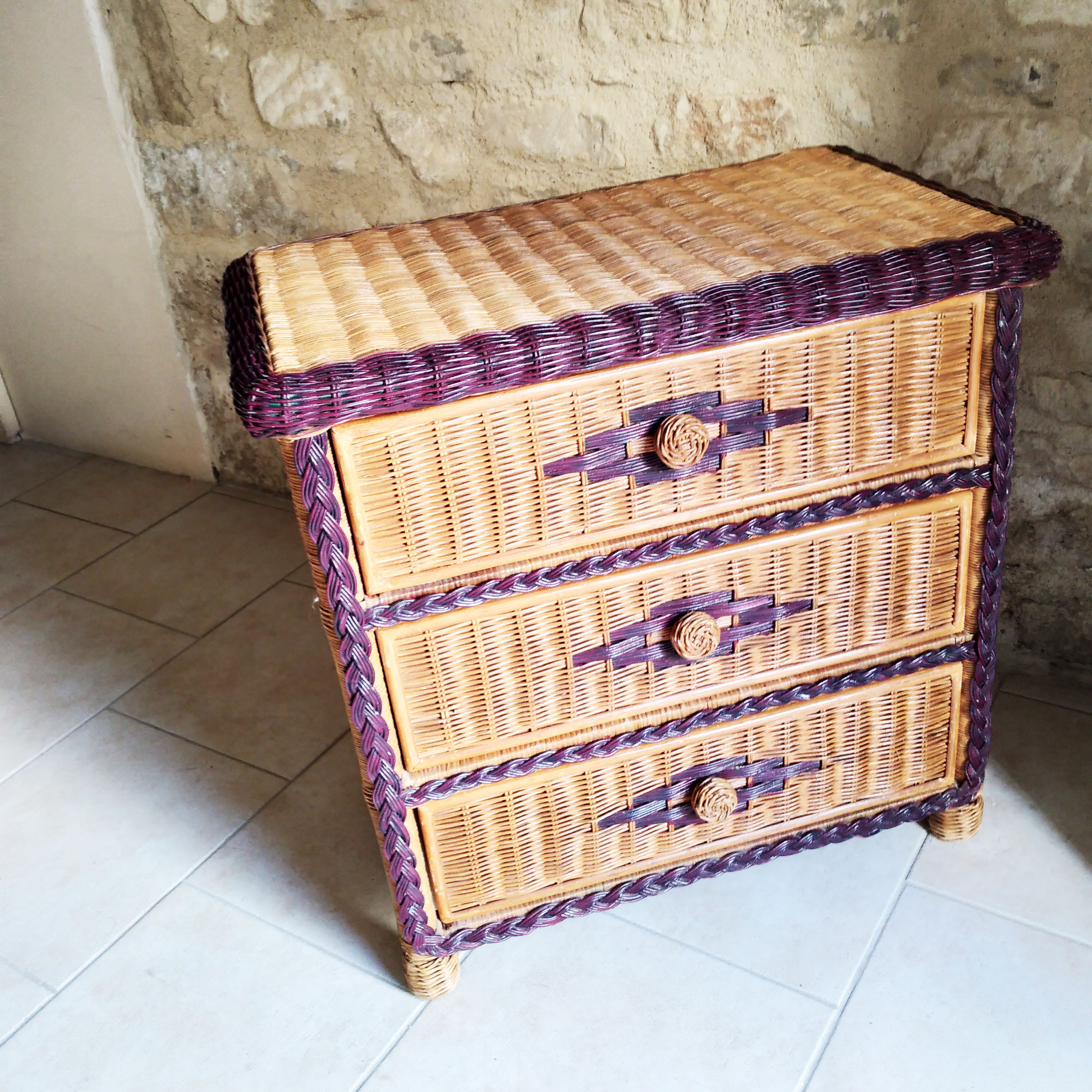 Commode en rotion 1970